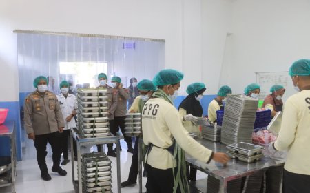 SPPG Polres Probolinggo di Maron Distribusikan 2.441 Penerima Manfaat MBG